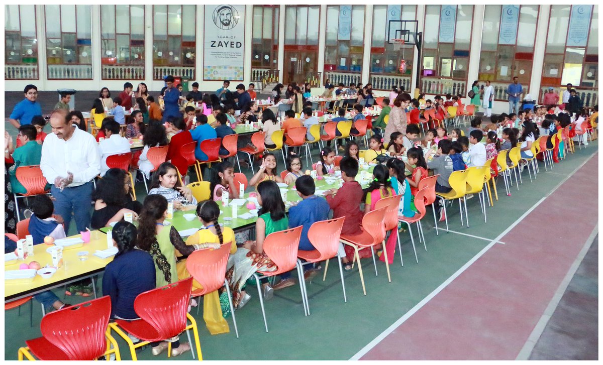 AmbassadorDXB's tweet photo. A blessed evening..Iftar party at ASD # Holy month of Ramadan # serving the support staff# Dubai Municipality brothers #inculcating the values of compassion and sharing in young children
@KHDA
#beingwelldubai https://t.co/a1QJBO3VKQ