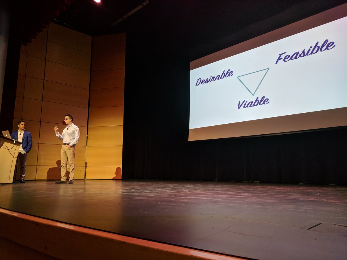 explodeconf's tweet image. The ideal way forward is to do something that is desirable, feasible, and viable. @WaveHQ #ExplodeConf18