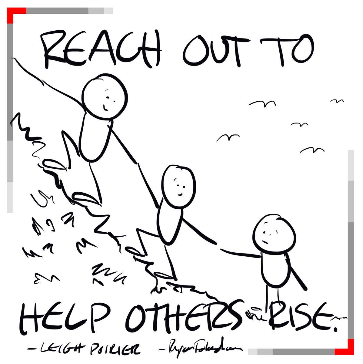 helping people single continuous line 14689811 Vector Art at Vecteezy