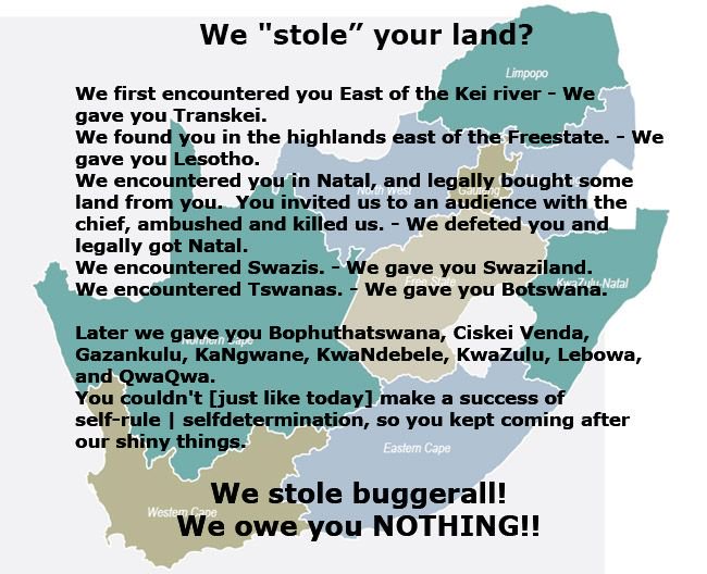 #ProjectConnectSA 

We've had ENOUGH!
Every black person screams from the President to the last little black in this country. Whites stole the land.

#LandExpropriationWithoutCompensation 
#WhiteMinorityGenocide
#FarmMurders
#BoilTheFrogs
#SouthAfrican