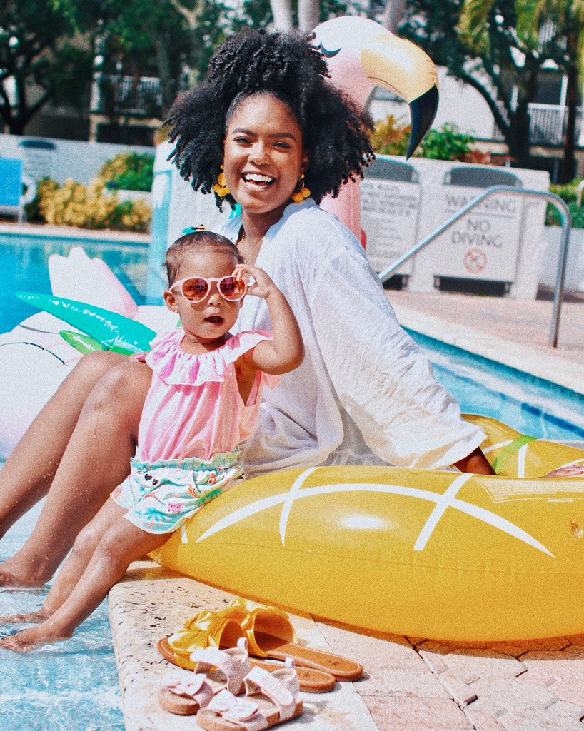 Mini_Marley's tweet photo. Stella is definitely summer style goals in her @hmusa looks! Find her slaying at a park or pool near you haha! #HMKids #HMxME #Ad https://t.co/BatVeuCVSO https://t.co/Y6zudniMrm