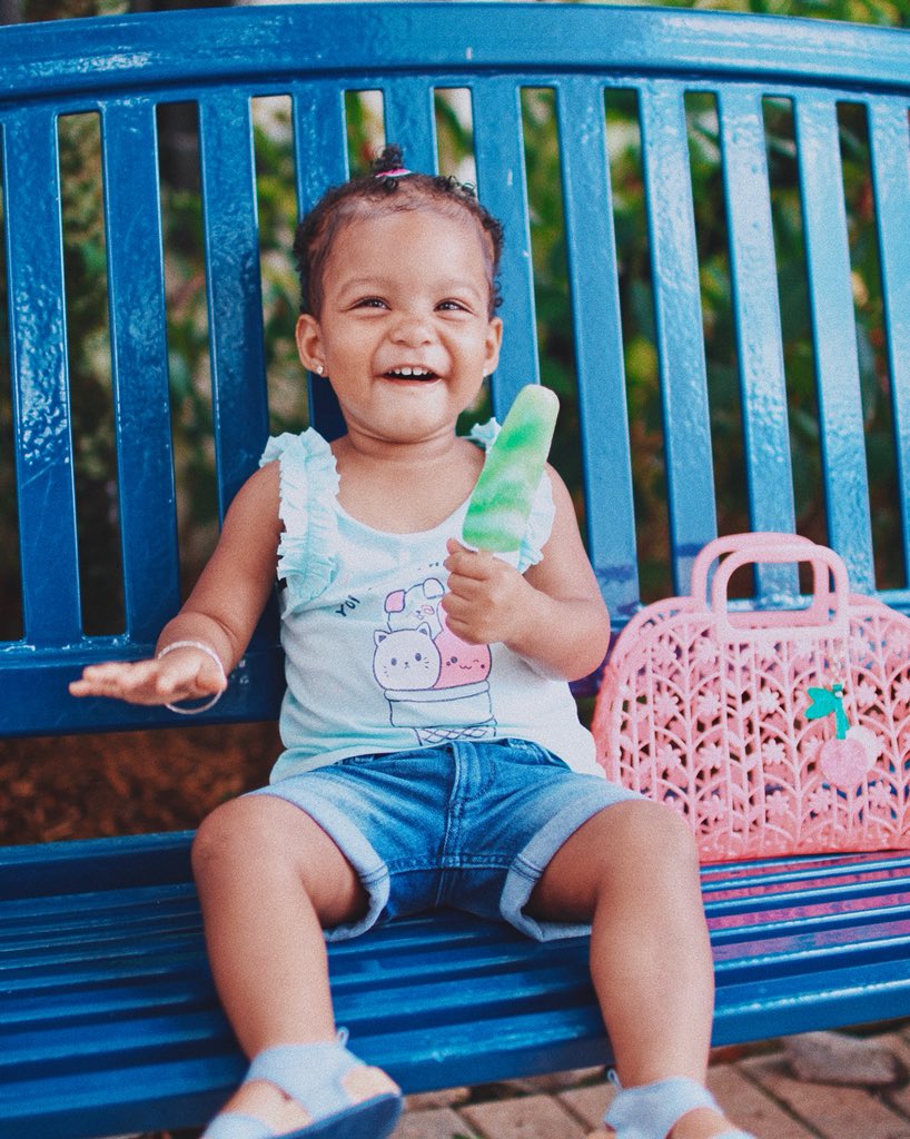 Mini_Marley's tweet photo. Stella is definitely summer style goals in her @hmusa looks! Find her slaying at a park or pool near you haha! #HMKids #HMxME #Ad https://t.co/BatVeuCVSO https://t.co/Y6zudniMrm