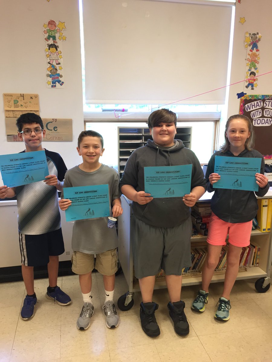 JCorona_EPSD's tweet photo. #SupremeStudents designed the winning zipline carrier in their class period #CoronasClass #ScienceIsCool #lmmslearns https://t.co/U4K5jWCT5A