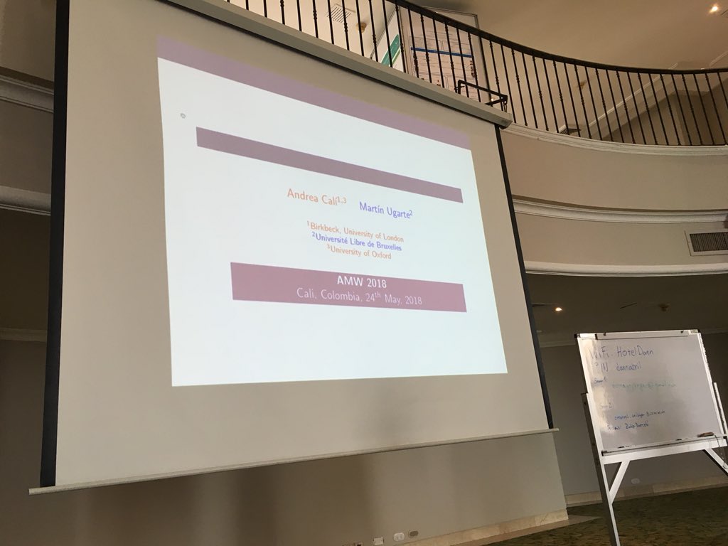AMW2018's tweet photo. On the Complexity of Query Answering under Access Limitations: A Computational Formalism https://t.co/FIPYf8cvf0