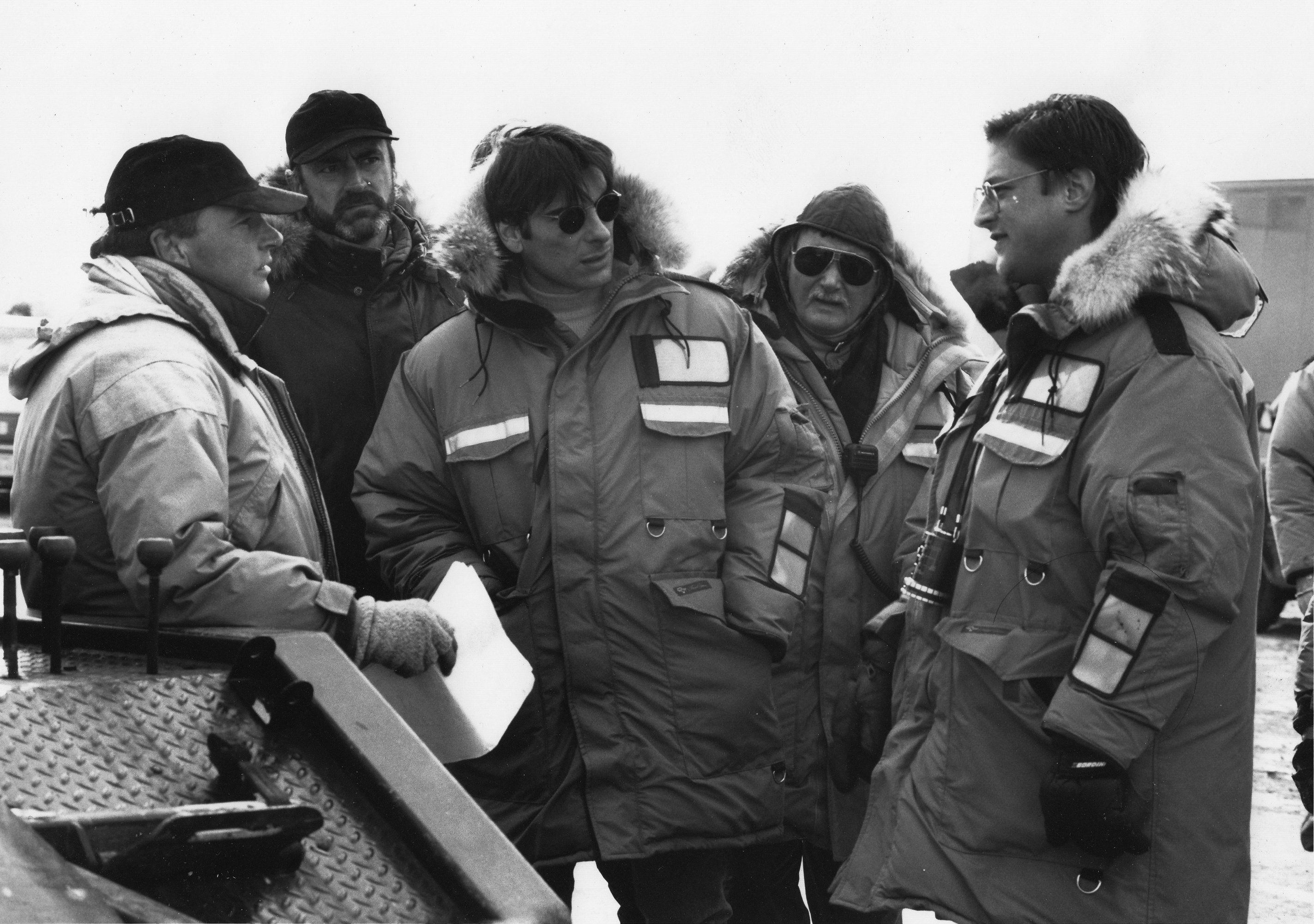 Eric Red on Twitter: "#ThrowbackThursday Filming BODY PARTS in Toronto.  Right to left: Me, first AD Michael Zenon, producer Frank Mancuso Jr.,  camera operator Herald Ortenberger and DP Theo Van De Sande.