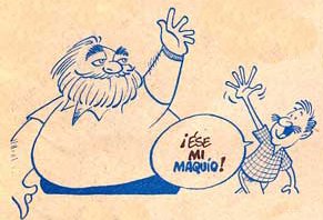 CartonCalderon's tweet photo. ¿Conocí a Maquío mejor que su hija? No. ¿Lo conocí bien? Sí. Fui su amigo, su publicista, y el único monero que lo apoyó en su hora más adversa: la estatización bancaria (lo que me costó la chamba). ¿Dónde estuvo AMLO en ese entonces? ¿Junto al Maquío o aplaudiendo al JoLoPo? 🙄 https://t.co/RPIzfWZyco