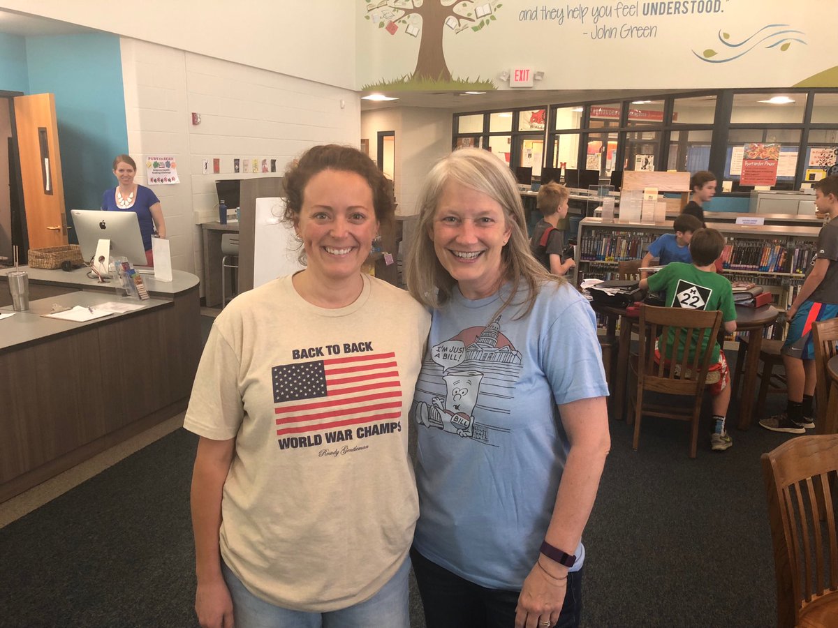 BarnhartBrian's tweet image. Love these two learning-themed t-shirts from Mc Recovering Social studies TIS @annatfederman &amp;amp; 7th-Grade social studies/SchoolHouseRock Star Lynn Rees....still going strong with only five days left!
#WSD101 #McBulldogs101 #WeAreStillTeaching