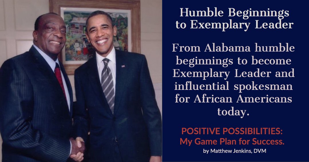 ProducerDena's tweet photo. Incredible Autobiography! I am honored to have grown up knowing this extraordinary man. Former Interim President of Tuskegee University, entrepreneur, real estate mogul with huge buildings in eight states, and philanthropist. Dr Matthew Jenkins, DVM https://t.co/VxnlAaBDDI