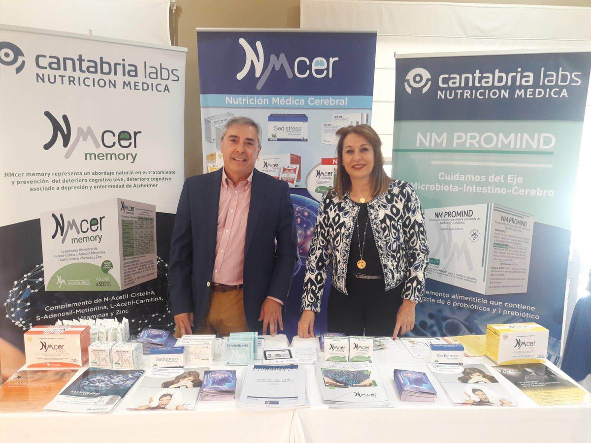CantabriaLabsNM's tweet photo. Aquí os traemos nuestras primeras fotos en el XI Congreso Nacional #ASEPP de Jerez. Y mañana a las 18:00 Nutrición Médica patrocina la mesa “Nutriendo al cerebro”. ¡No te la pierdas! #microbiota #psiquiatria #NM https://t.co/dWoZezhIaj
