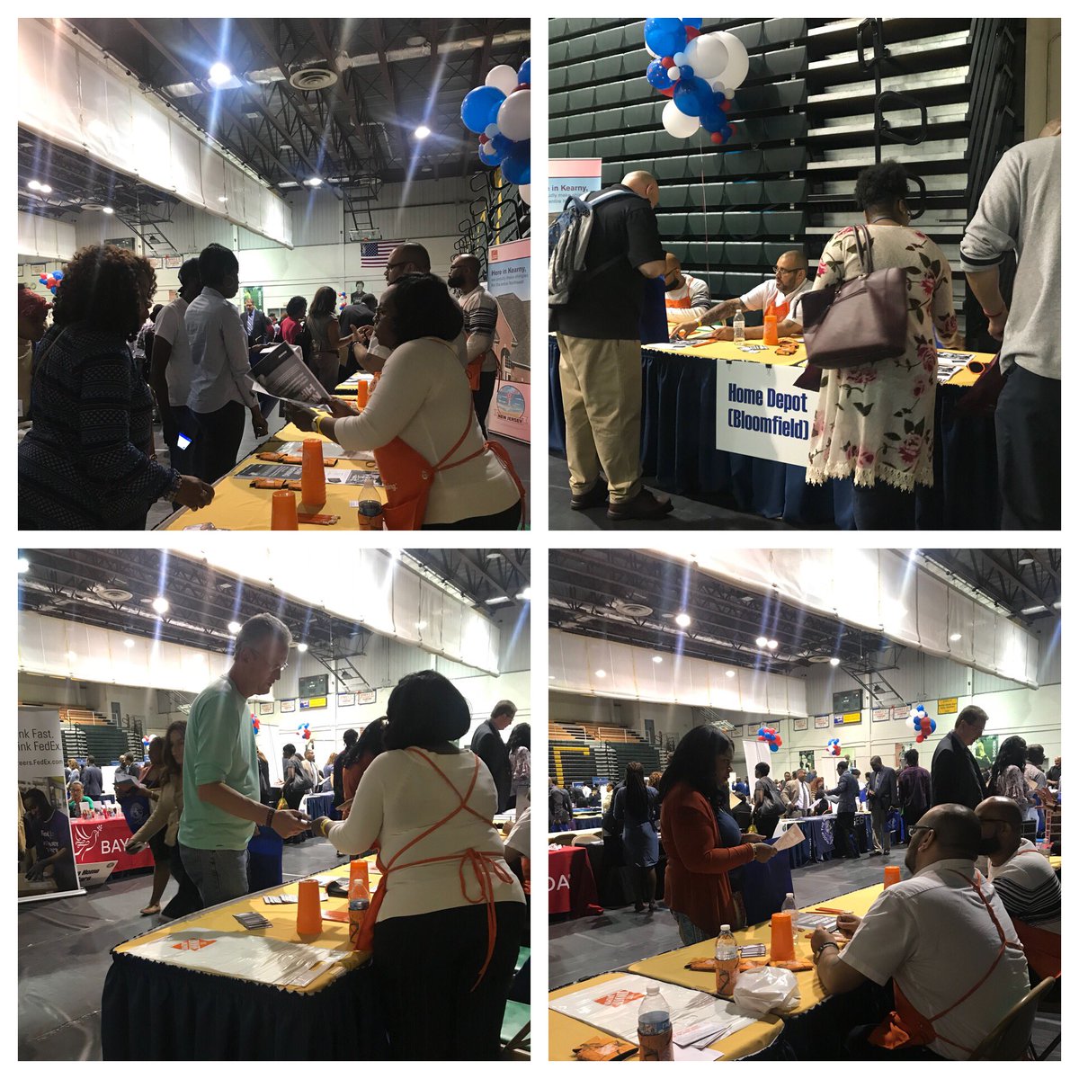 0928_home's tweet photo. The Bloomfield Store representing The Home Depot at Essex County Job Fair. https://t.co/iCVzViKQbM