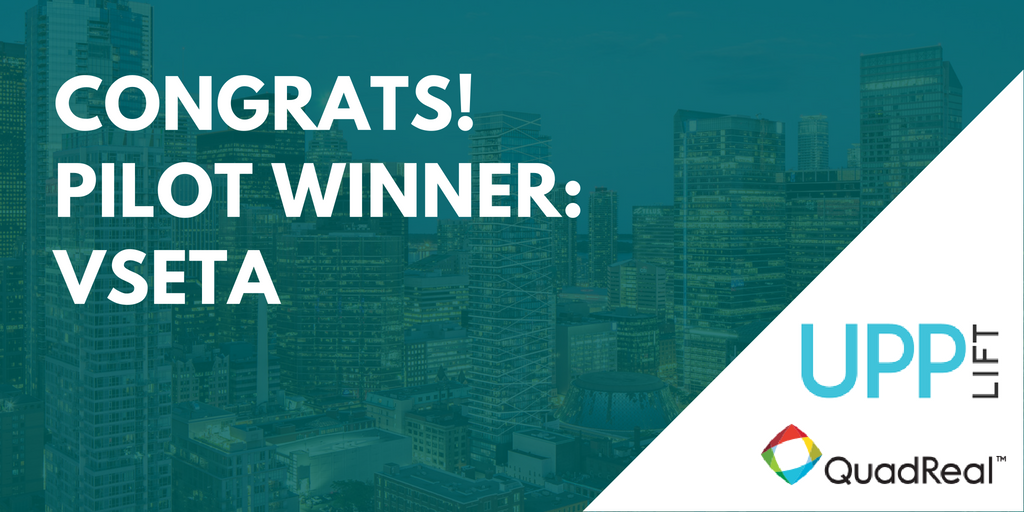 UPPlift's tweet photo. Pilot winners @VSETA_Inc's streamlined facility sensors can transform building management and the tenant experience! Fantastic addition to @quadrealgroup's innovative approach! #UPPliftTO https://t.co/1ng5mkvvSK https://t.co/Do0LMmXteB