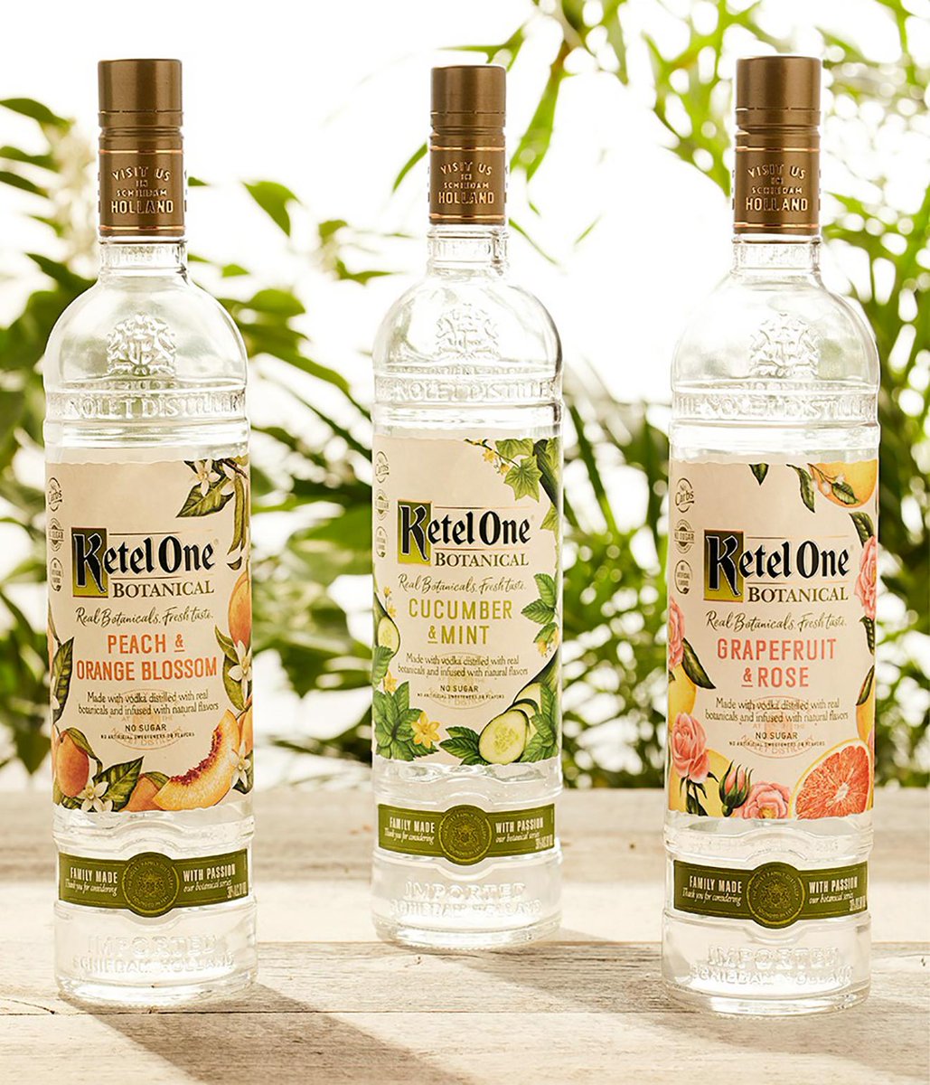 Coming soon, Ketel One Botanicals! Crisp, fragrant, and light, these are going in our new favorite summer drinks!  Stay tuned!