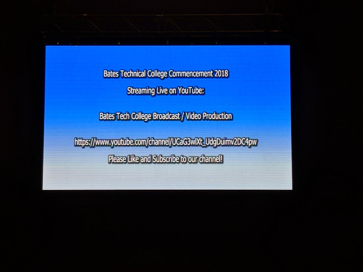 BatesProduction's tweet image. Getting ready for Bates Technical College 2018 commencement. Broadcast video production program at Bates Technical. First time ever! Our students Rock!  @josh__clearman @BatesTechnical #HighSchoolgraduation