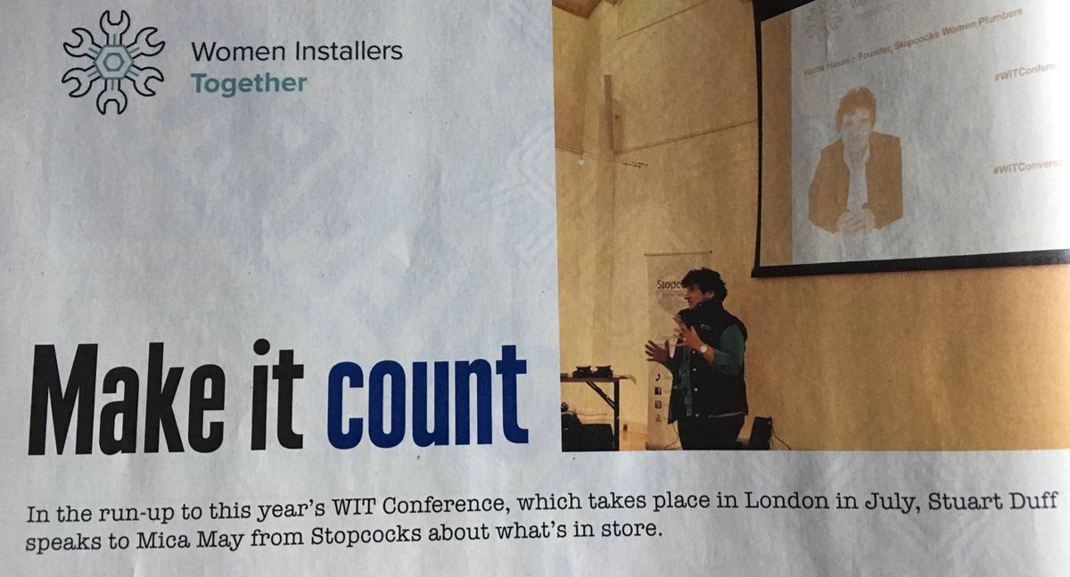 Stopcocks's tweet image. In this month’s @phpi magazine #WITConference 2018. Get tickets here 2018witconference.eventbrite.co.uk
