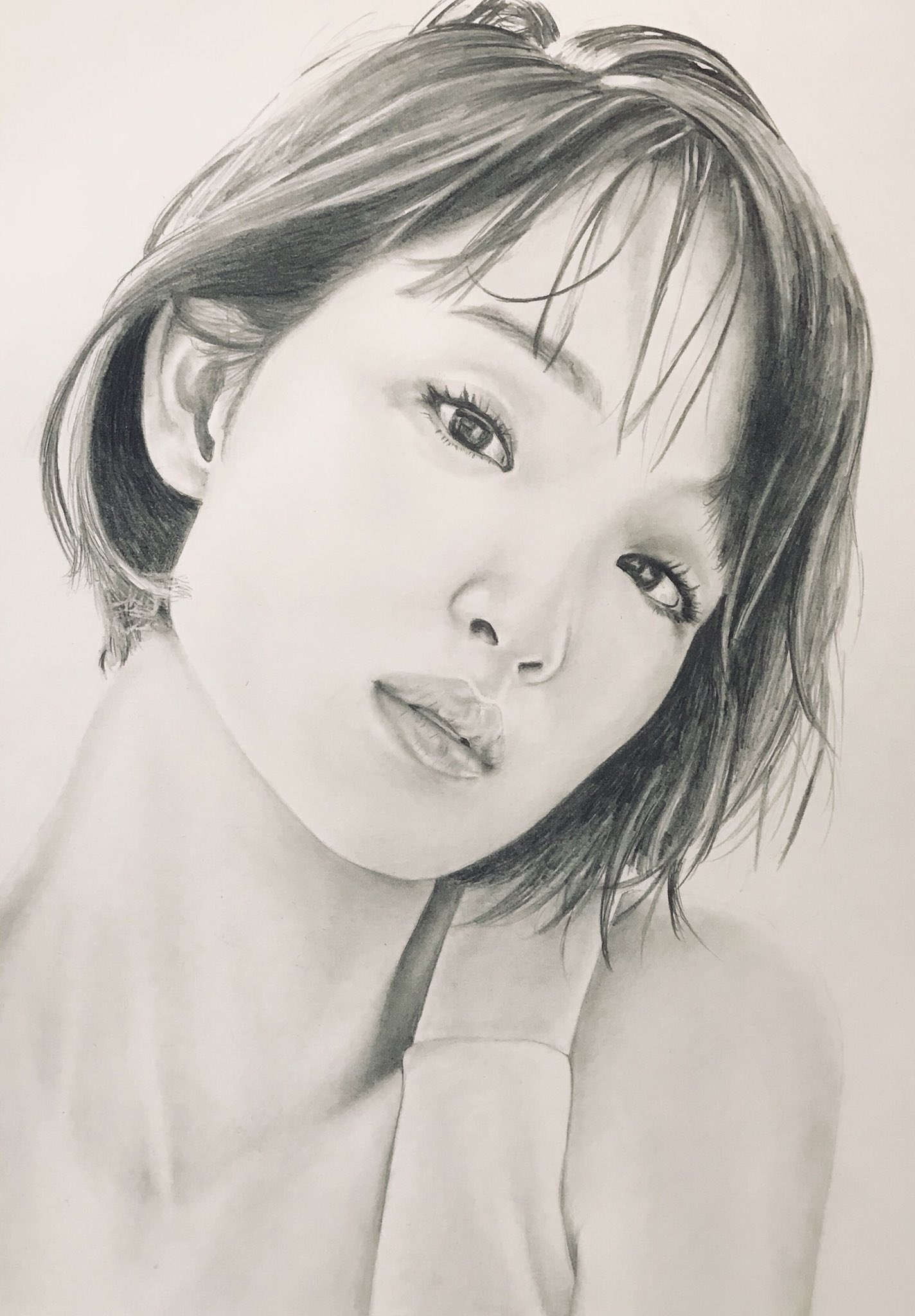 A4『可愛くなりたい…』　原画 大河原愛 Ai Ohkawara ＠画家 on X: 