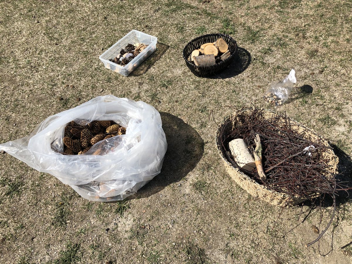 forestkinders's tweet photo. Working with loose parts outside to create and innovate! https://t.co/y0P2sGlAno
