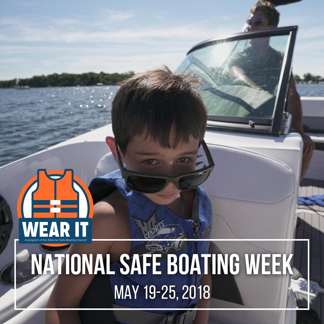 ClevelandBoatCt's tweet photo. Why so serious?! Because it's #NationalSafeBoatingWeek, and we're serious at CBC about safety on the water. Come by our pro shop to stock up on lifejackets and other topnotch safety gear for your boat! #SafeBoating #livelaughboat https://t.co/r0hWhHMu3g