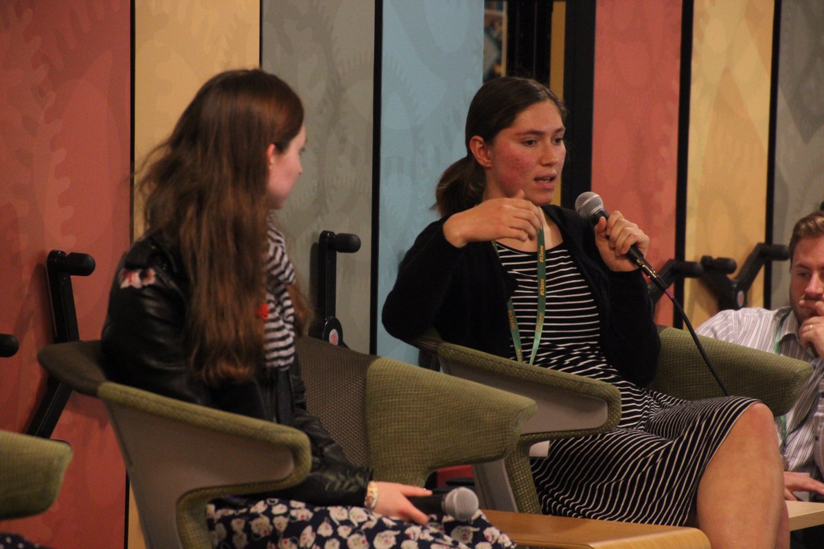 T3SNC's tweet photo. Our students at the lunch panel did a great job at answering questions! #t3snc https://t.co/HzCk5rPu83