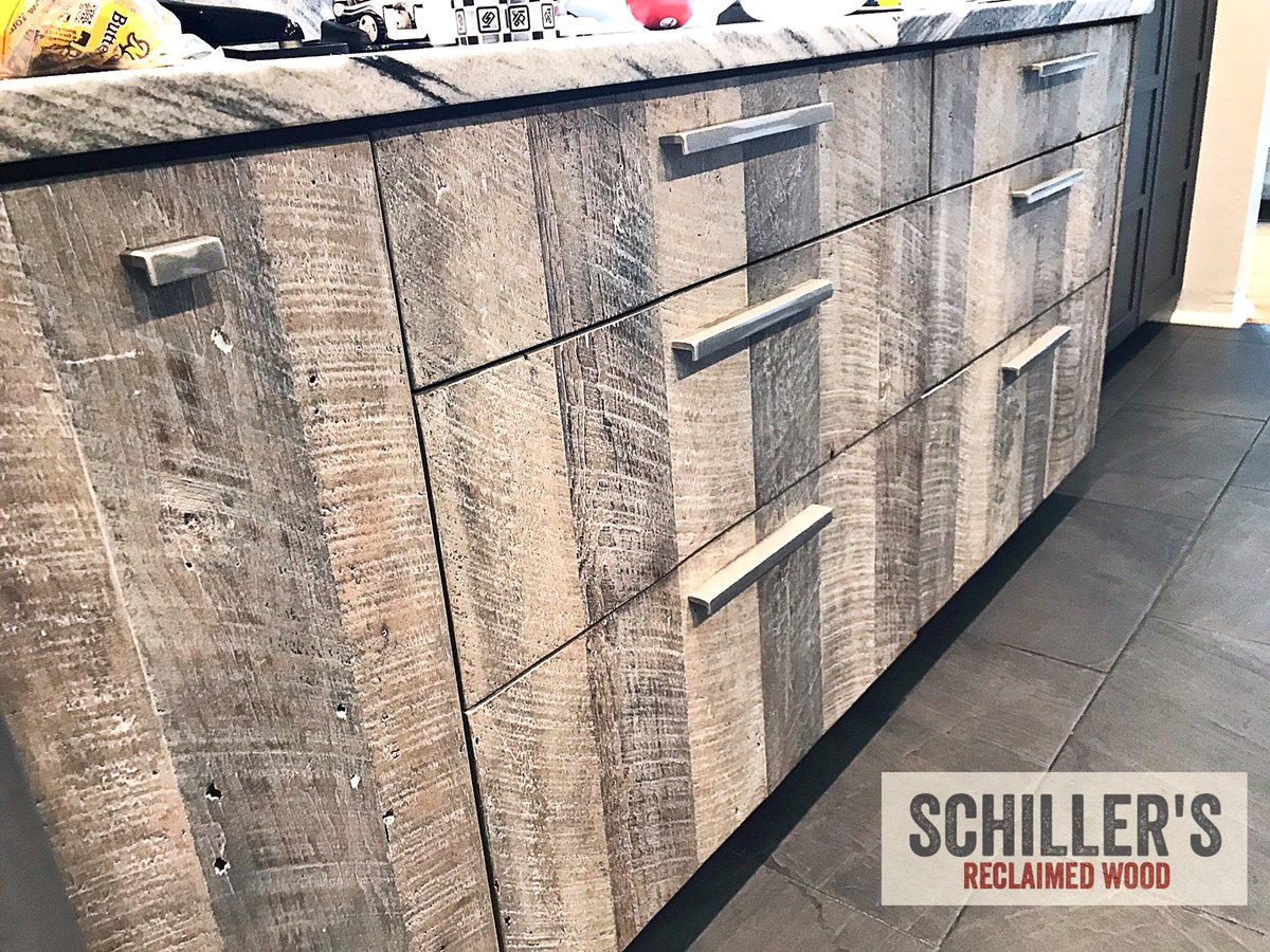 SchillerSalvage's tweet photo. Reclaimed poplar barn siding transformed into spectacular custom cabinetry⚒😍❤️ #barnsiding #reclaimed #barnwood #customcabinets  #reuse #repurpose #Schillers #Salvage #unique #kitchenideas #awesome https://t.co/jxNfsnSbnk