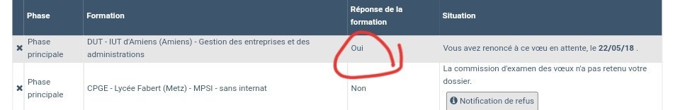 YCrsl's tweet image. La preuve que les lettres de motivation #parcoursup ne sont même pas lues par les profs.