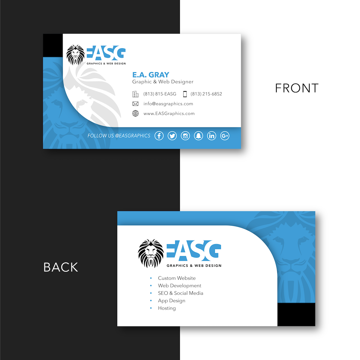 EASGraphics's tweet photo. Why should you have a business card?
1. Swapping contact information digitally is impersonal.
2. They are the most effective direct marketing tools.
3. A business card is the first impression of your brand.
Give EASG Graphics & Web Design A Call Today!
#EASGraphics #BusinessCards https://t.co/D0PGdjAYUD