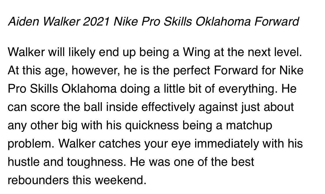 Humble & Hungry 😤 @Aidenwalker23 @PrepHoopsOK @OKHoopsReport @MADE_Hampford @Coast2CoastPrep  @Rick_Report @SpencerPulliam @ThePrepInsiders @ReynoldsHoops