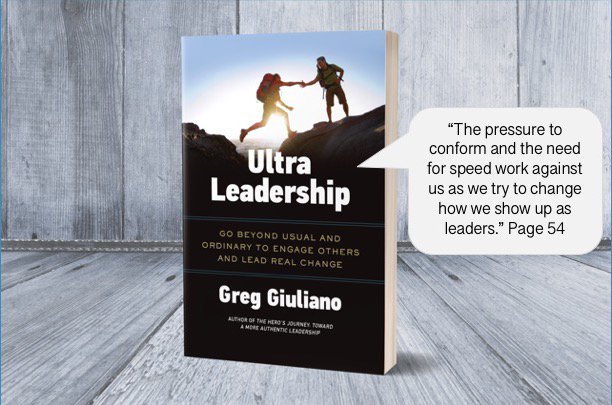 greggiuliano's tweet photo. Are you going with the flow at a million miles an hour? Stop for two minutes and ask if you are showing up the way you want. What one shift in behavior will up your impact? #UltraLeadership #Leadership #Coaching https://t.co/3tmfHd7E6x