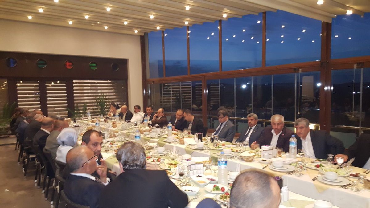 fuatyozbatiran's tweet photo. İl başkanlığımızın düzenlediği iftar programına katıldık. https://t.co/EeIRk9h2Gt