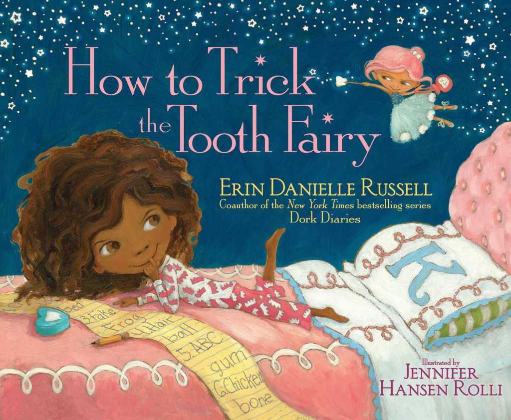 roesolo's tweet photo. Dork Diaries' co-author Erin Danielle Russell tries to trick the Tooth Fairy! @ErinDRussell @JenHansenRolli @SimonKIDS https://t.co/VxncBepMan https://t.co/AxS3oPegfQ