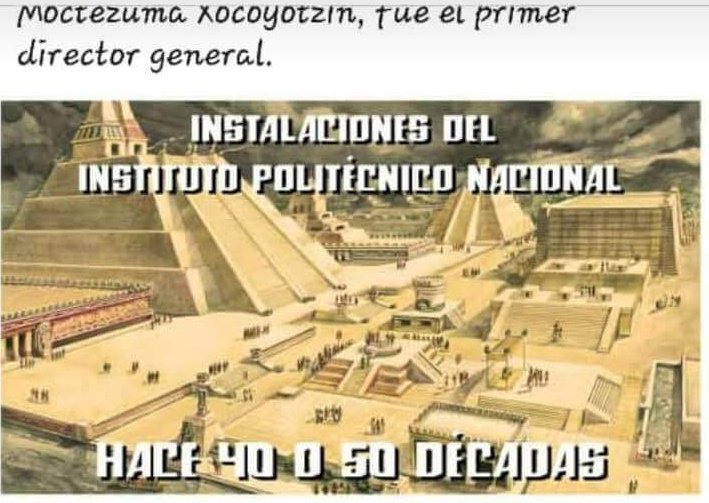 RLescas's tweet photo. Según @EPN así sería el @IPN_MX en sus inicios hace 40 o 50 décadas.#LOL #EPN #IPN https://t.co/neTghyytWn
