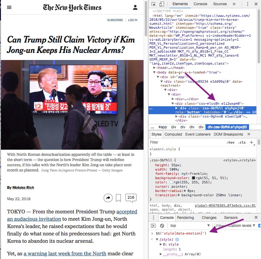The <a href="/nytimes/">The New York Times</a> is using emotion to style article pages 🤯

nytimes.com