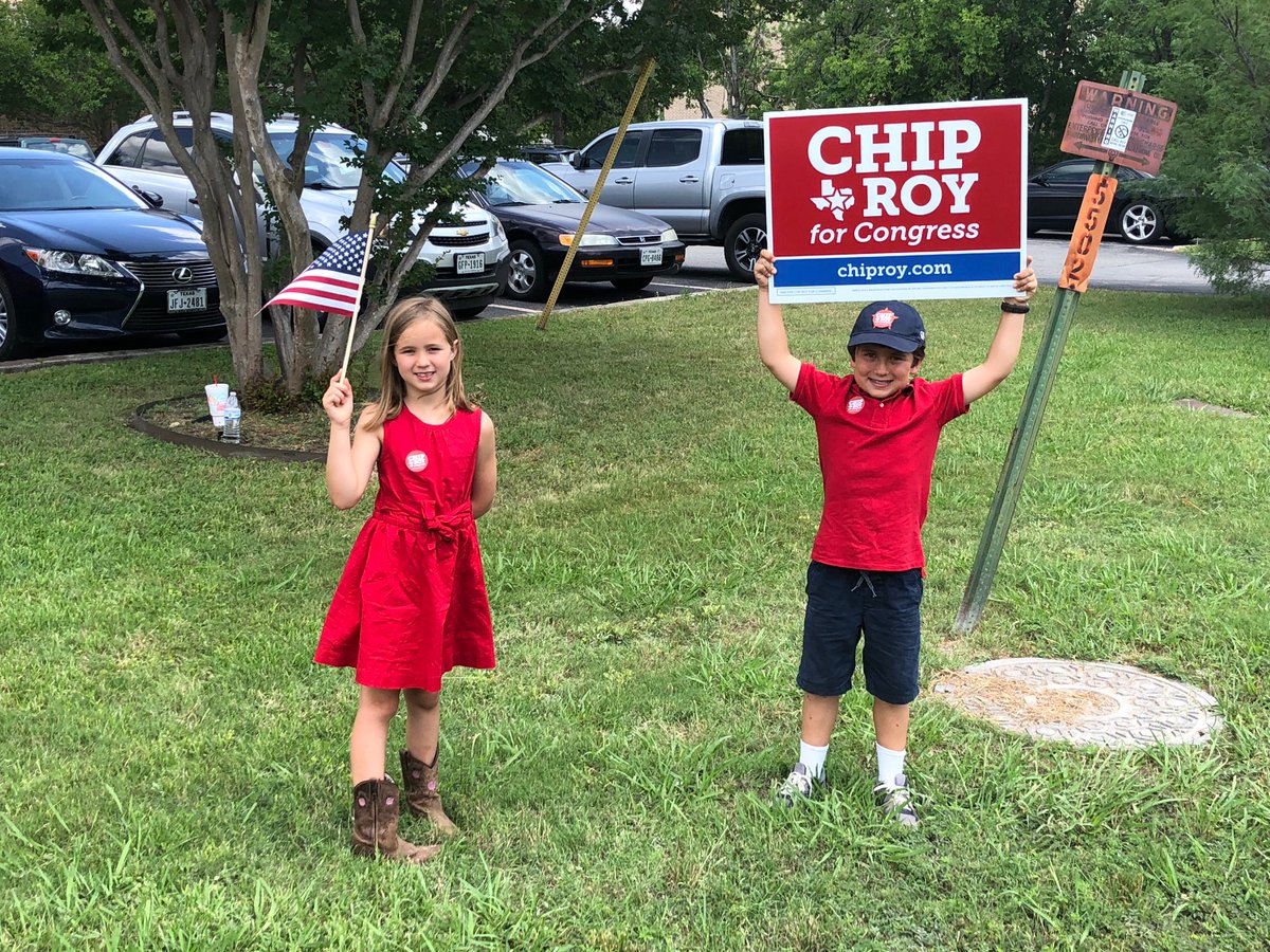 chiproytx's tweet photo. My unbiased and best supporters winning votes in San Antonio! #tx21 #StandWithChip https://t.co/q95UJ5OpcW
