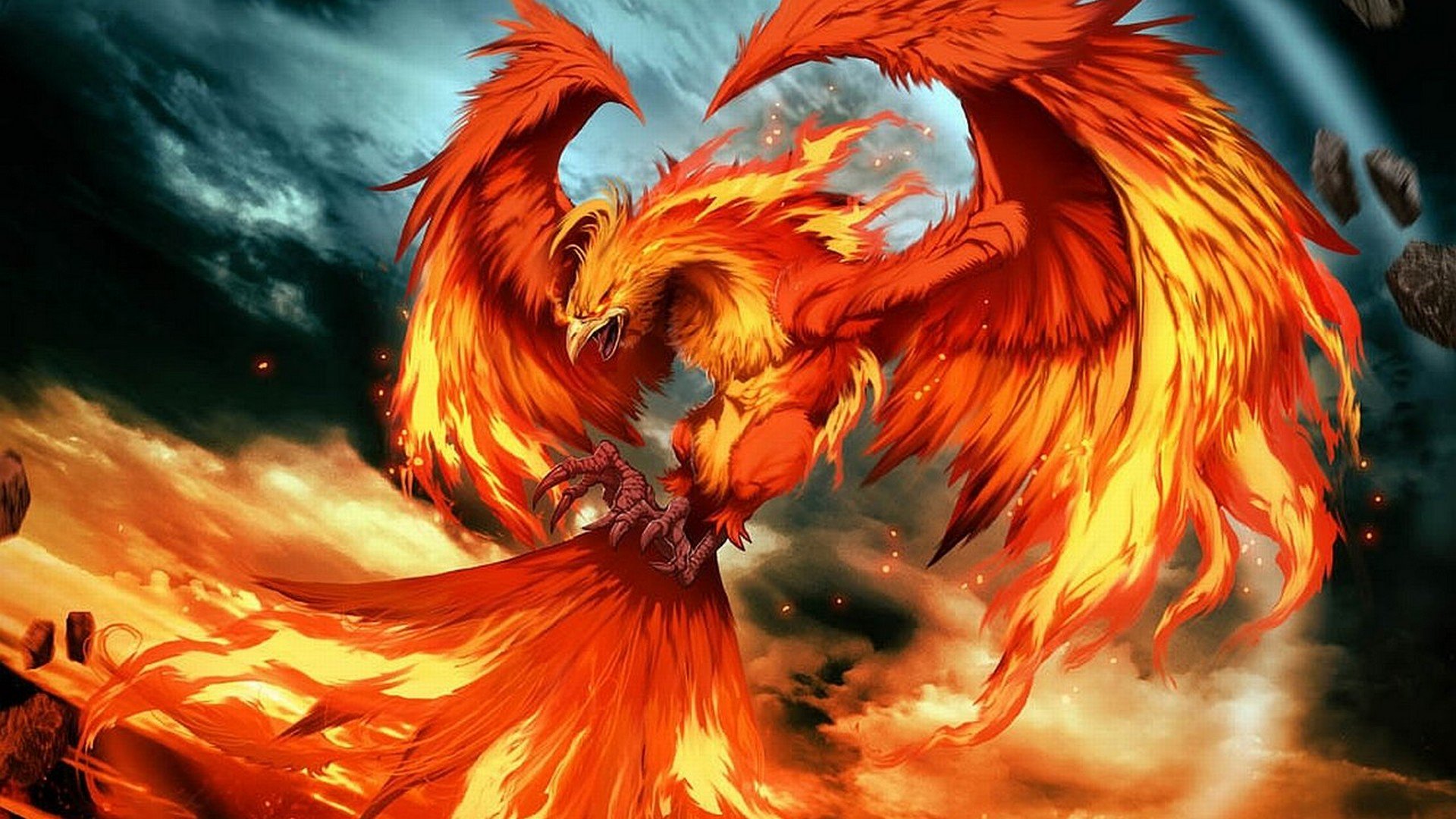 Phoenix 2024 bird wallpaper