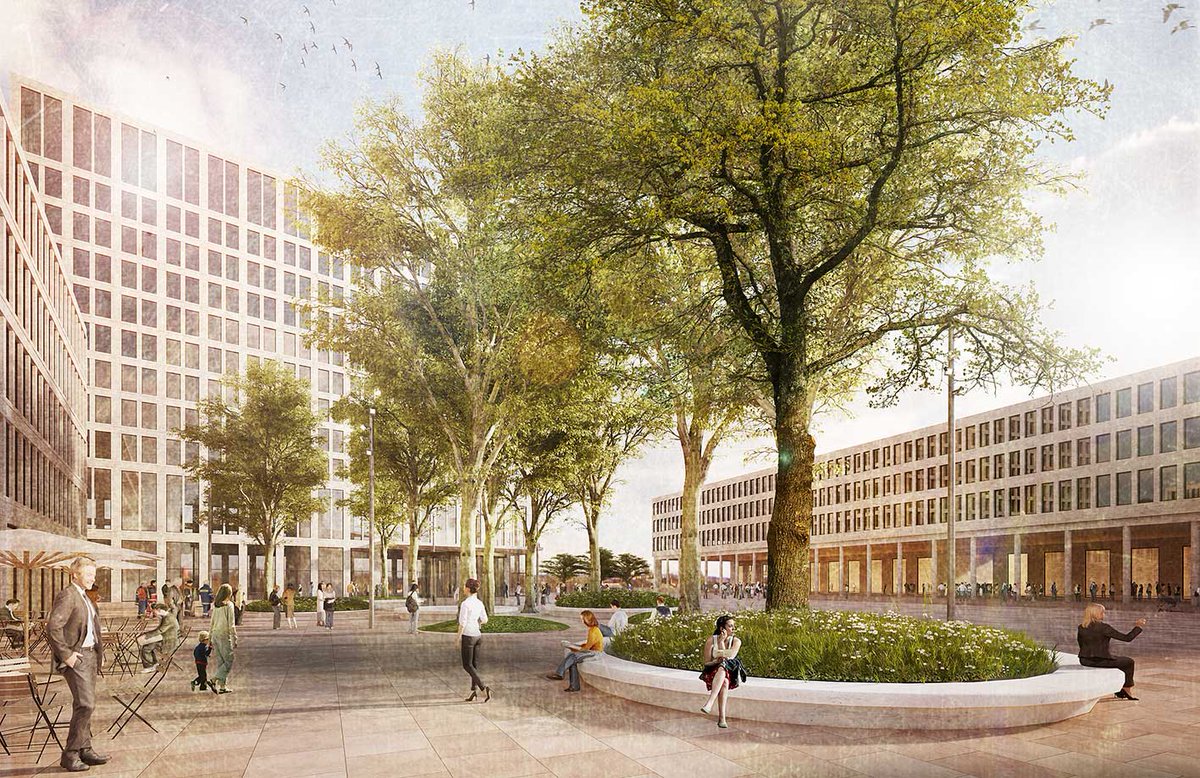 <a href="/POLA_LANDSCAPE/">POLA</a> is proud to announce the winning of the open landscape design competition Bahnhofsplatz Sued in #Heidelberg, #Germany.
Many thanks to this amazing #Winningteam.