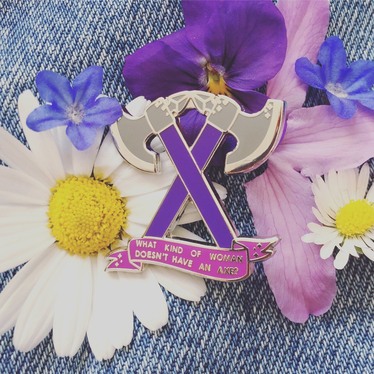 HauntYourHouse's tweet photo. Excited to share the latest addition to my #etsy shop: What kind of woman doesn't have an axe?- Rosa Diaz Brooklyn 99 Hard Enamel Pin https://t.co/1EiAgaHig0 #brooklynninenine #brooklyn99 #rosadiaz #amysantiago #stephaniebeatriz #b99 #saveb99 #ginalinetti #jakeperalta https://t.co/WFgLe89brp