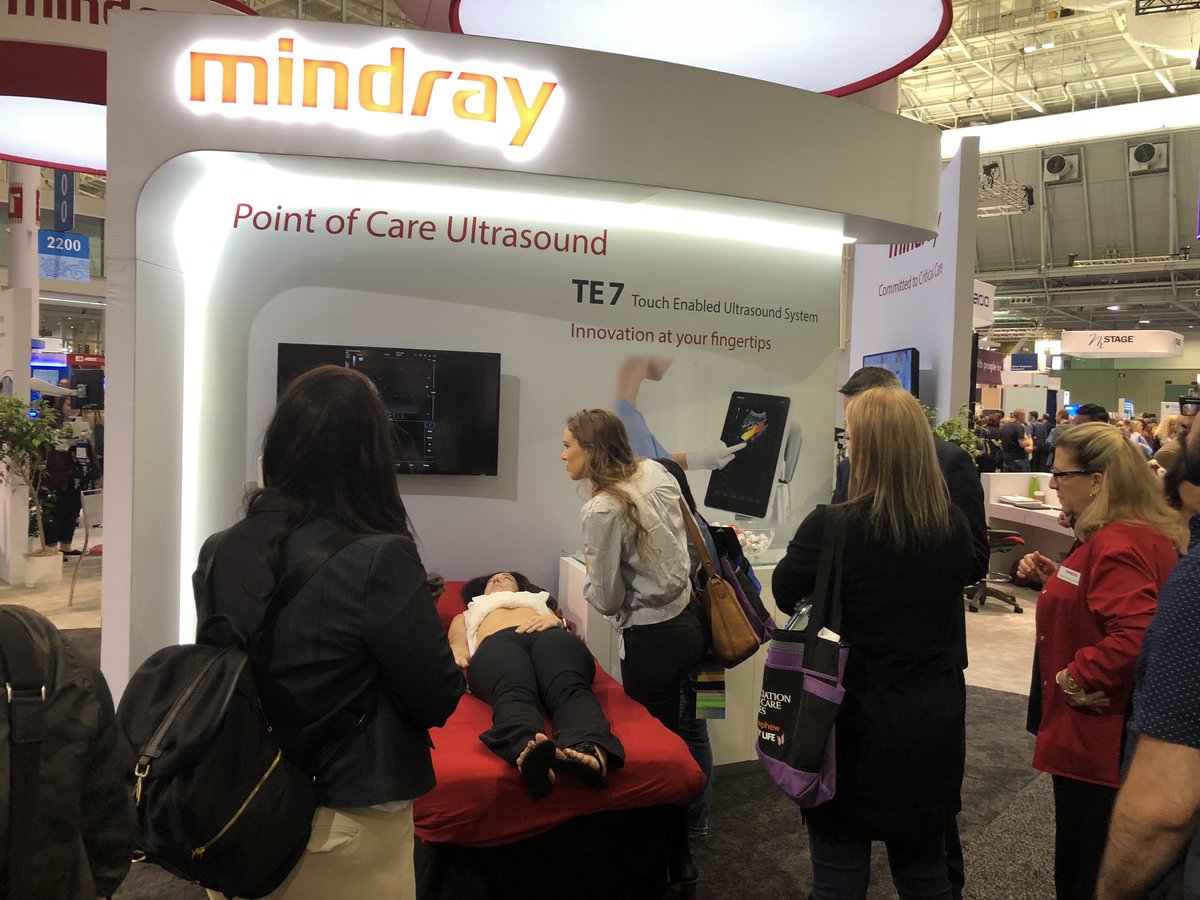 Mindray_NA's tweet photo. Fantastic start of show here at NTI in Boston! We've been so pleased with the turnout so far and are excited for what else is still to come. Here is a look at day 1. #MindrayNA #MindrayNTI #NTI2018 https://t.co/fBA6fokoSa