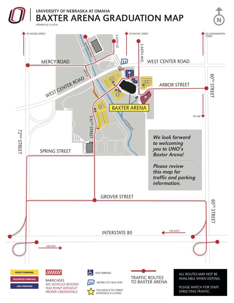 Baxter Arena Seating Chart