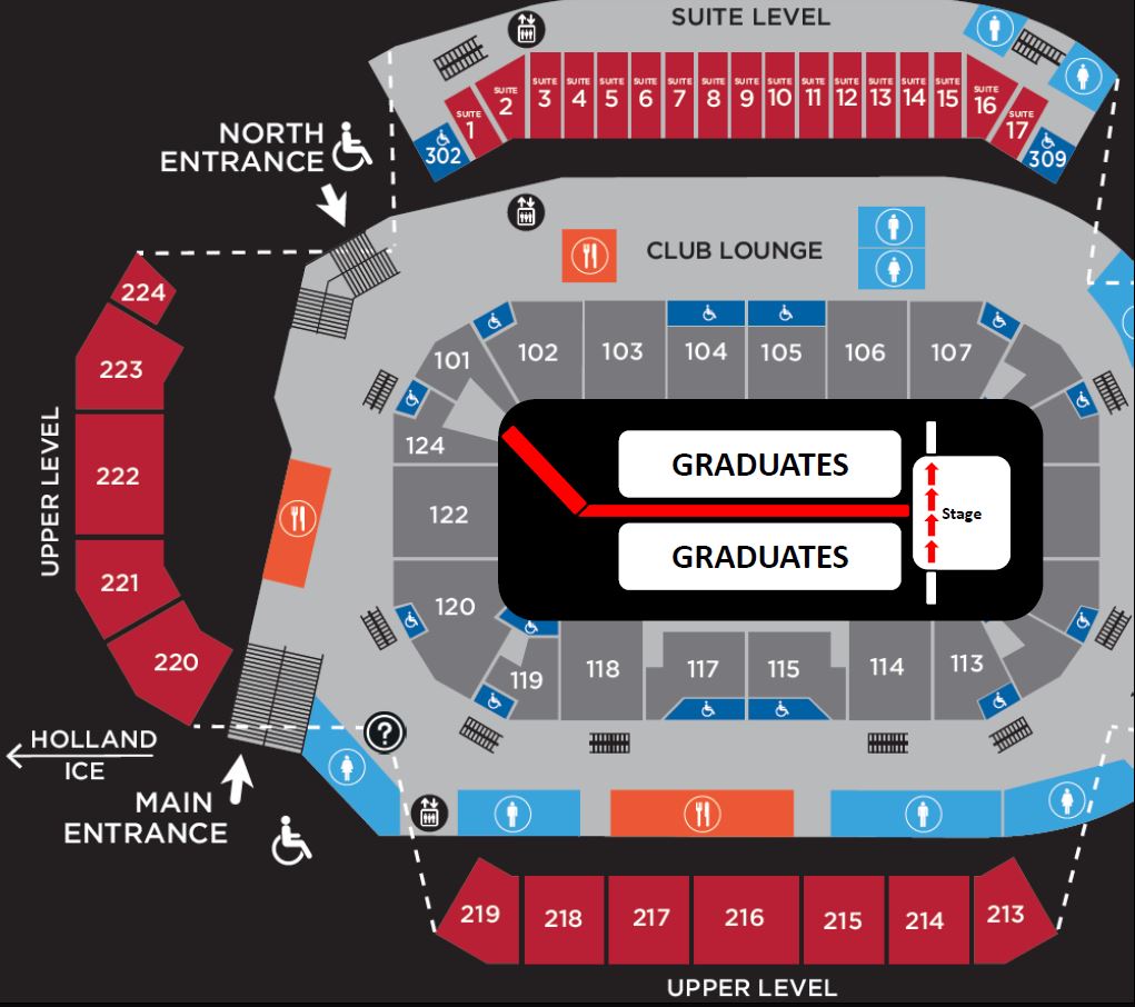 Baxter Arena Seating Chart