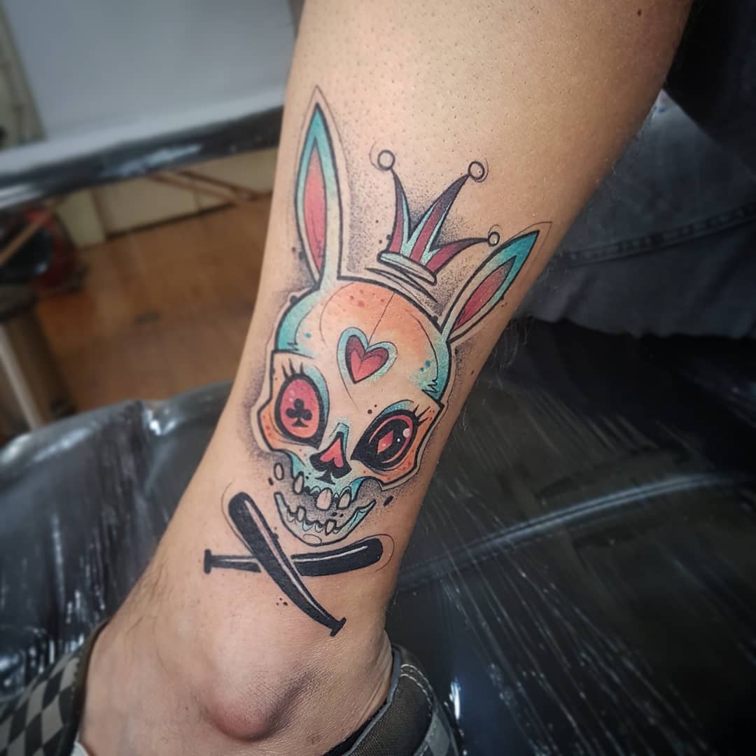 Ram Skull  Tattoo Abyss Montreal
