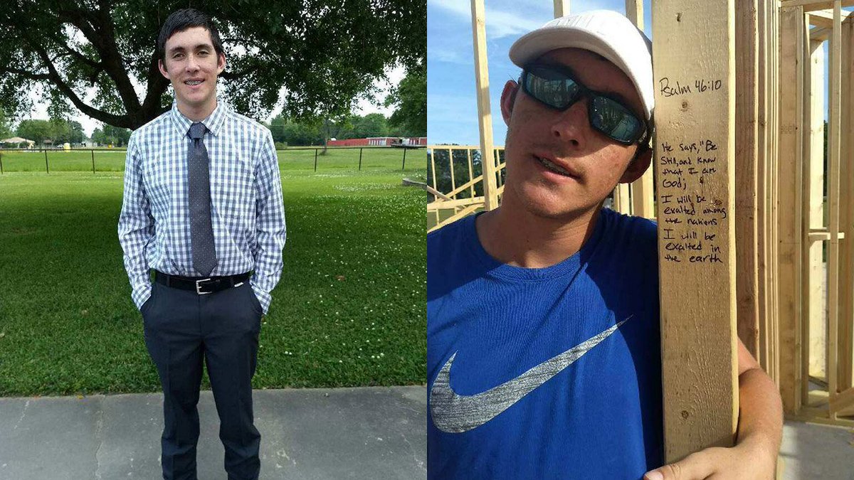 TaraMBannister's tweet photo. I remember &amp; honor you AMERICAN HERO CHRISTIAN RILEY GARCIA who was shot through the door he was holding shut which allowed his fellow students to escape the shooter at Santa Fe High School. At only 15 years old, Garcia died so others can live
#SantaFeHigh
#TuesdayThoughts
#HERO https://t.co/4TRH3b8tQP