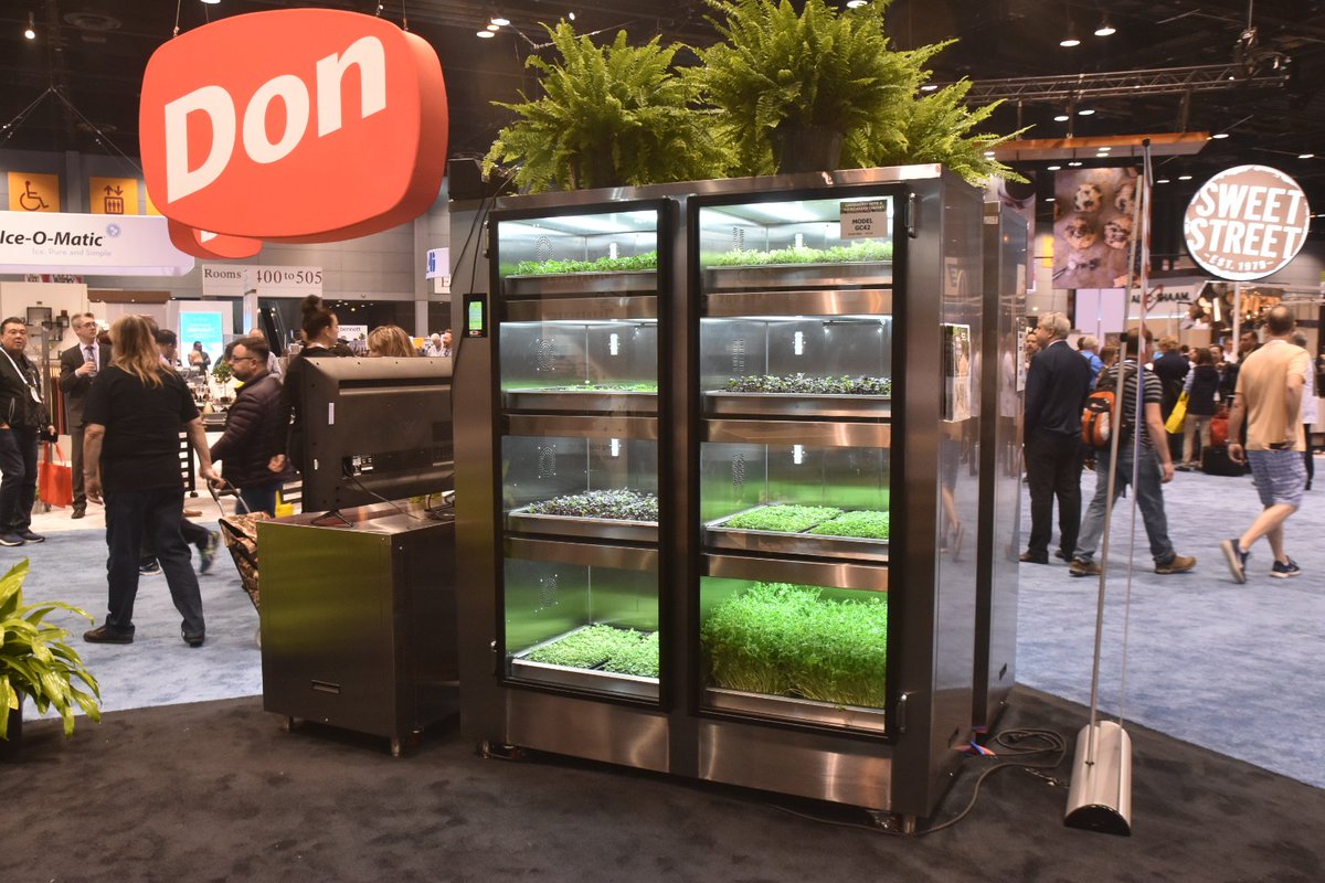 You could say NRA really “grew” on us this year. Stop by Booth #4223 on the last day of the show to see our growing cabinet, the GardenChef, in action! #NRA2018 #GardenChef #Middleby #CarterHoffmann #Letitgrow