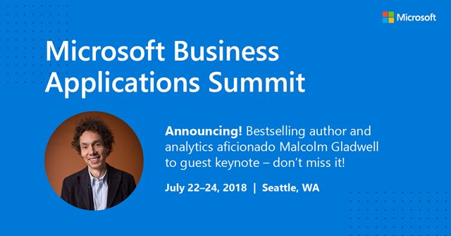 Hear from bestselling author and analytics aficionado Malcolm Gladwell in a special closing keynote.  

okt.to/NQgHKu