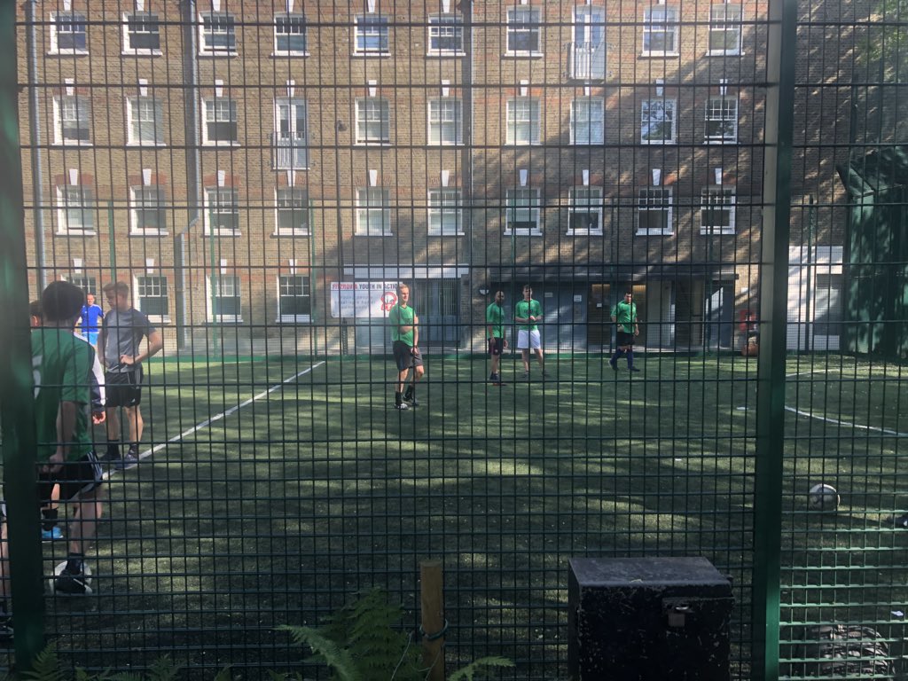 abbiesmind's tweet photo. Wee bit scared the ‘friendly’ football match might not be so friendly after all when you get asked to wear shin pads and see the power of kicks on the pitch #prayforabs 😂🙏🏻 https://t.co/fTnAlfu8L6