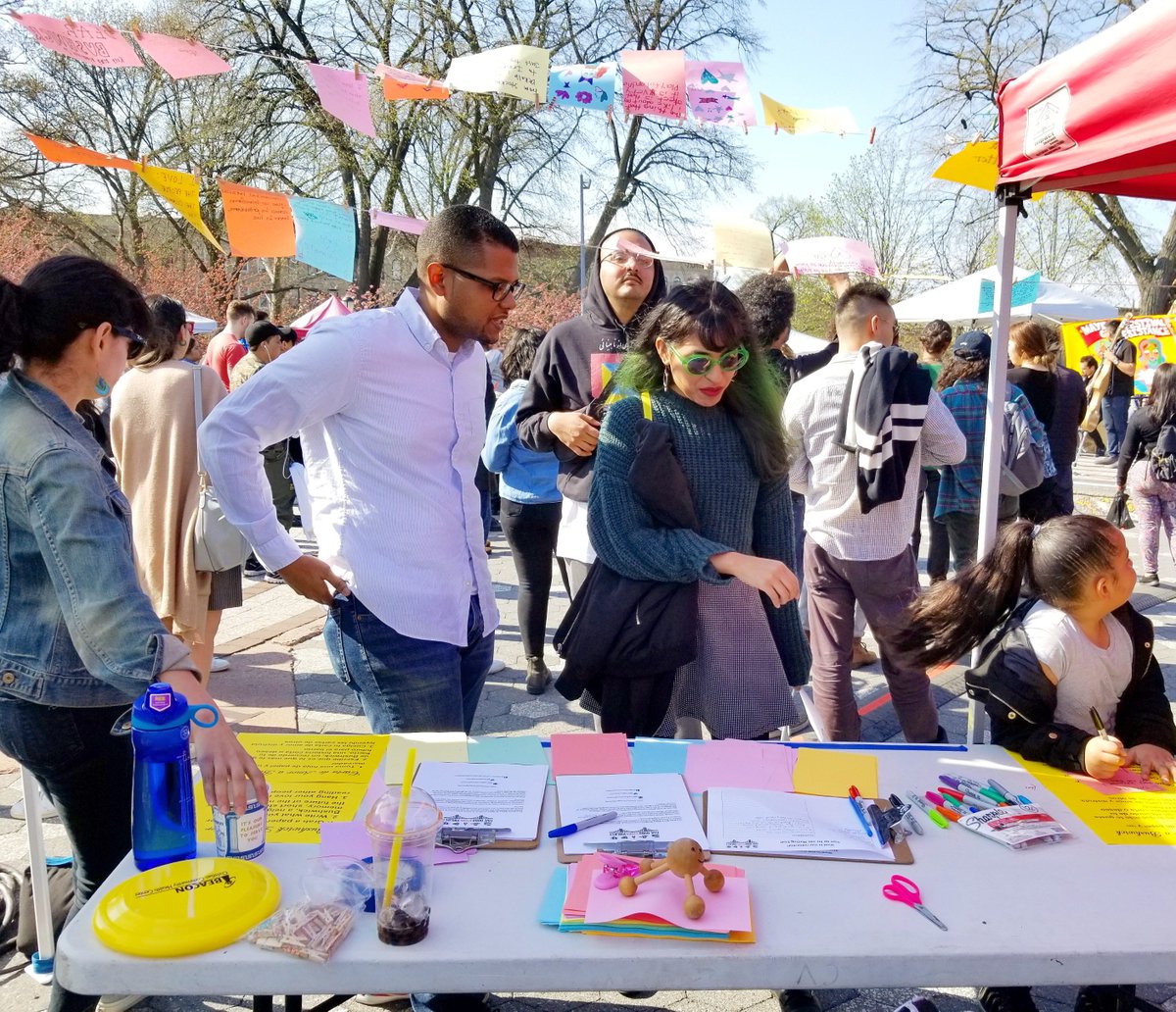 FiveBoroStories's tweet image. Many thanks to all who wrote a love note at our #BushwickLoveLetter activity at @MaydaySpace's #MaydayFestival. 
Our next Bushwick Love Letter events will be announced soon - stay tuned!