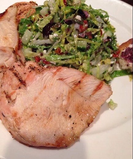 With nicer weather, a good chopped salad is in order!