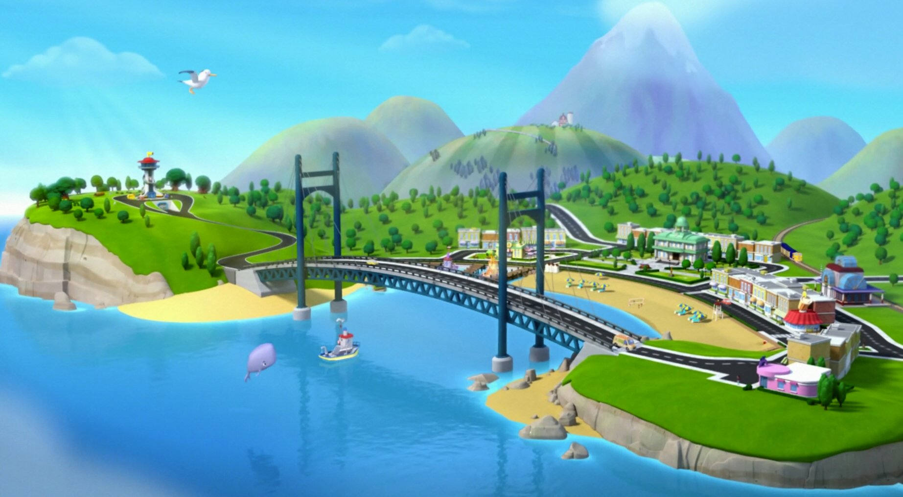 paw patrol water tower