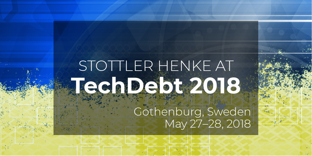 StottlerHenke's tweet photo. Very excited to present our initial work on CBR Insight in collaboration with @scitools, @ConcentricSky, and @PolarisAlphaLLC on metrics for identifying debt at #TechDebt2018 co-located with the 40th @ICSEconf! #ICSE2018
https://t.co/YI8B9Yial3 https://t.co/aAseOw0to7