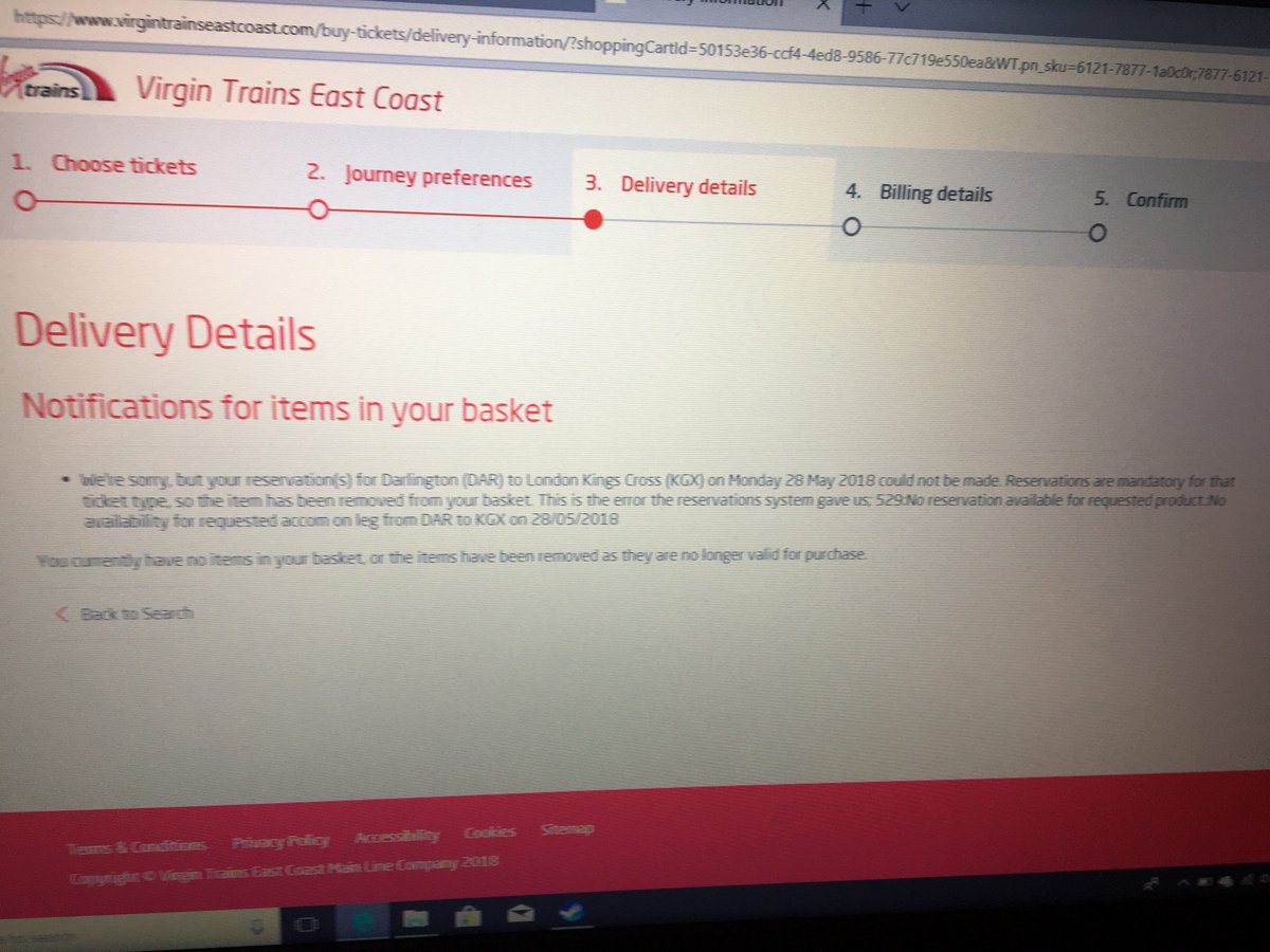 michaelwaller's tweet photo. @Virgin_TrainsEC this is infuriating. I’ve tried booking journeys 4 times within 24 hours. Clearly states there are seats available at £25. Cheapest alternative £51. Really poor. https://t.co/9aMxfqtHV9