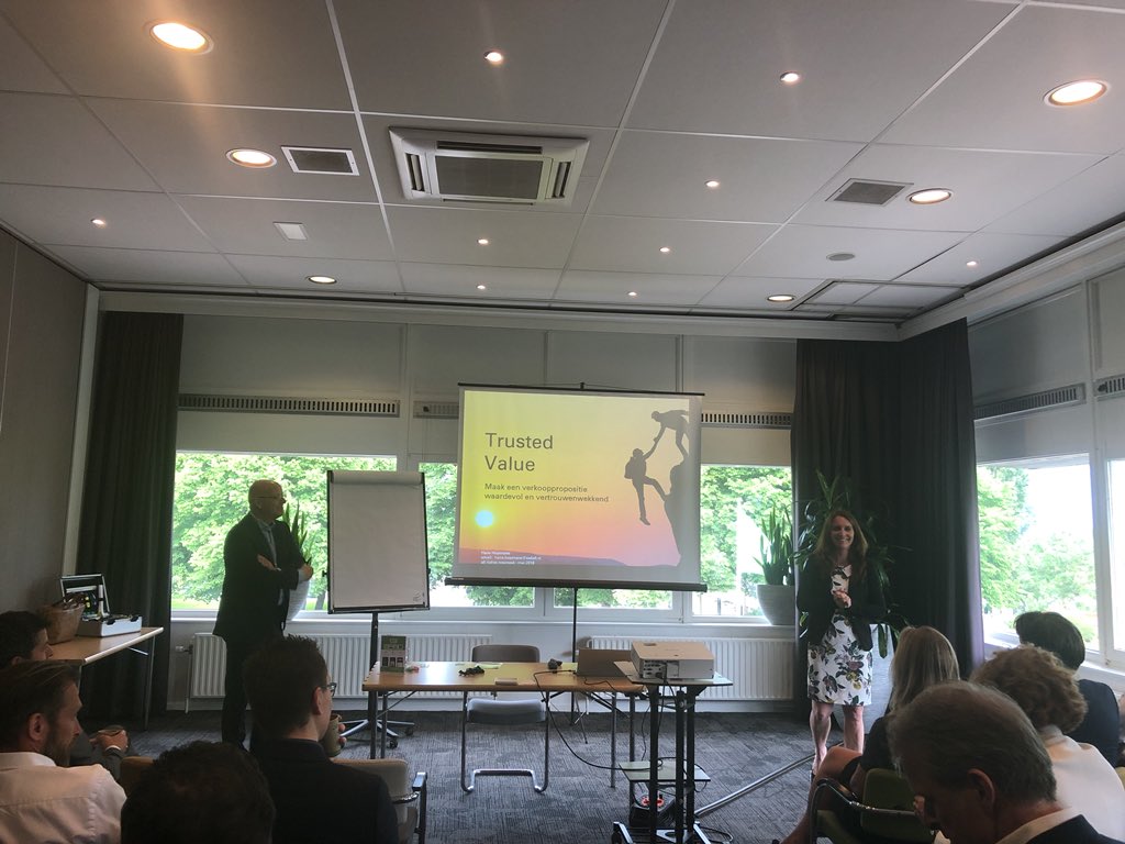 Sales Cafe in Rotterdam met #hanshopmans over #trusted #value <a href="/SMA_Sales/">SMA</a>