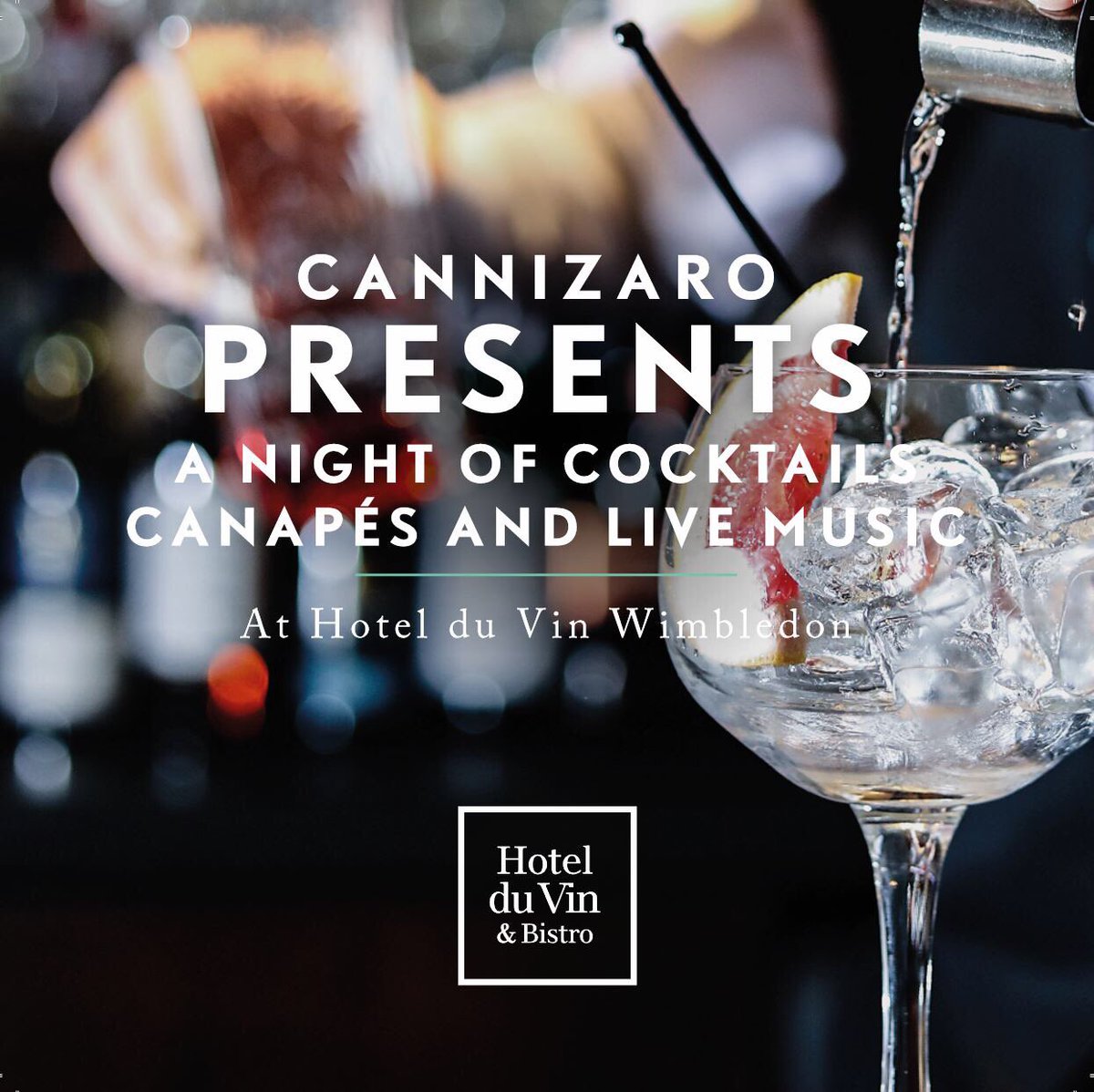 MyWimbledonApp's tweet photo. There’s nothing like a #RoyalWedding to lift the mood of a nation and if like us you’re already planning your next pick me up, you’ll be pleased to know ‘Cannizaro presents’ returns next Friday, 1st June at @cannizarohouse 🥂🎶🍸 RSVP 👉 https://t.co/833zODT8P3 https://t.co/c71xiiHXIb